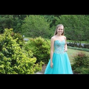 Ball gown prom dress